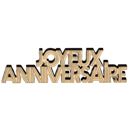 DECO A PARSEMER STAR JOUR OR