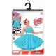 ROBE BLEUE MODE 50'S M