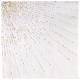 10 SERVIETTES BUBBLE BLANC