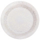 10 ASSIETTES BUBBLE BLANC
