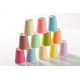 10 GOBELETS RAINBOW JAUNE CITRON