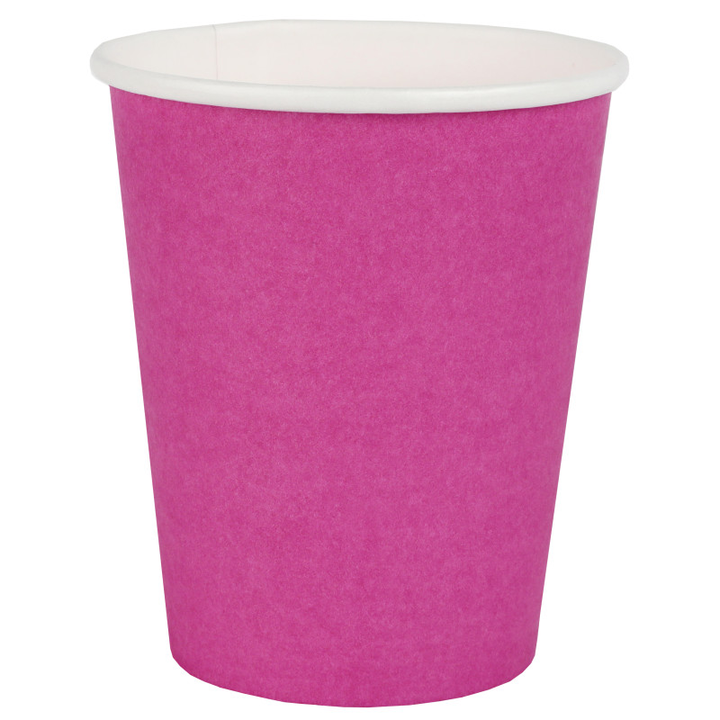 10 GOBELETS RAINBOW FUCHSIA
