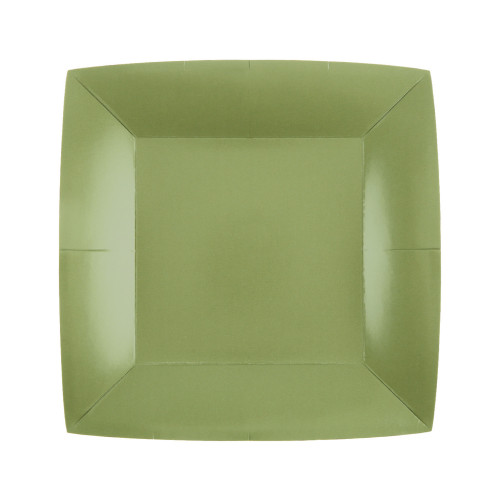 10 ASSIETTES CARRE SAUGE PM