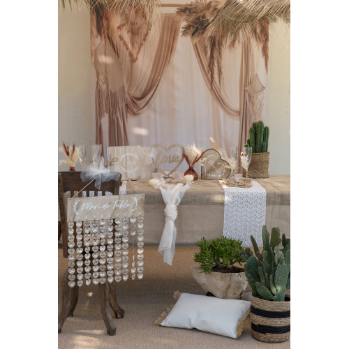 TOILE DE FOND MARIAGE NATUREL