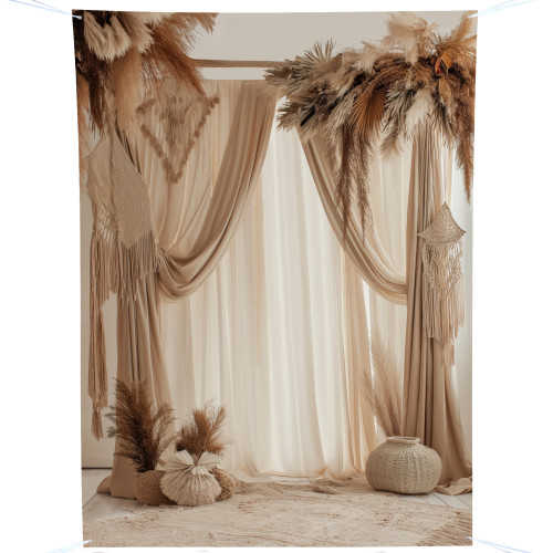 TOILE DE FOND MARIAGE NATUREL
