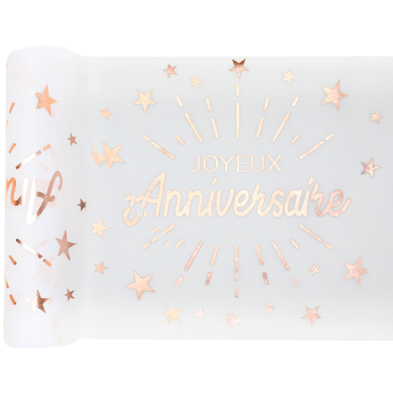 CH.TABLE ETINCELLANT ROSE GOLD J.ANNIV