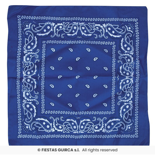BANDANA COWBOY BLEU