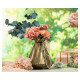 TIGE HORTENSIA ROSE 35CM