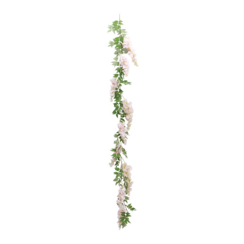 GUIRLANDE GLYCINE ROSE