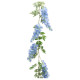 GUIRLANDE GLYCINE BLEUE