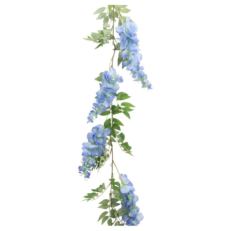 GUIRLANDE GLYCINE BLEUE
