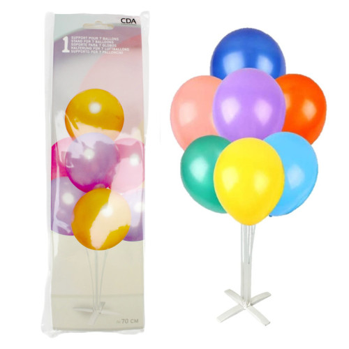 SUPPORT 7 BALLONS/PIED
