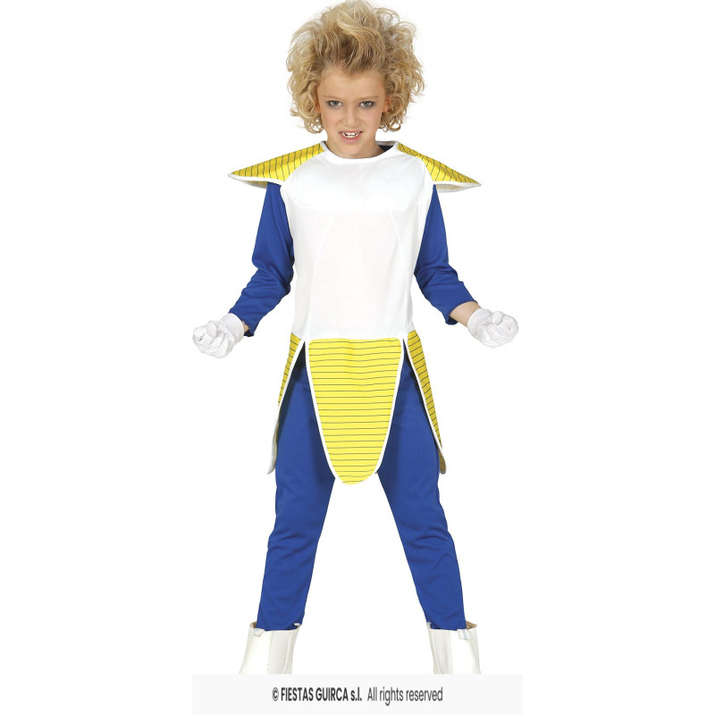 COSTUME MANGA JAUNE 7/9 ANS