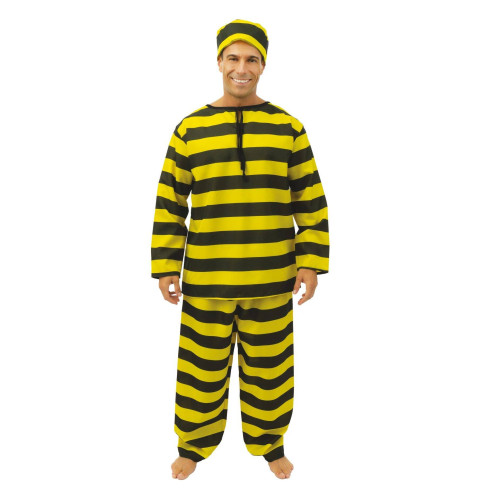 COSTUME ADULTE PRISONNIER L/XL
