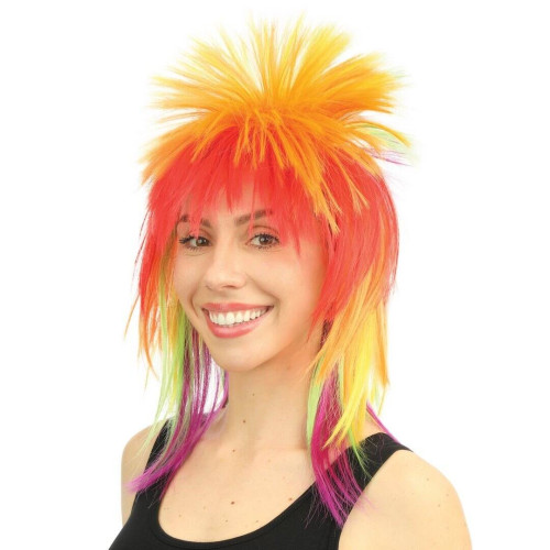 PERRUQUE PUNK MULTICOLORE
