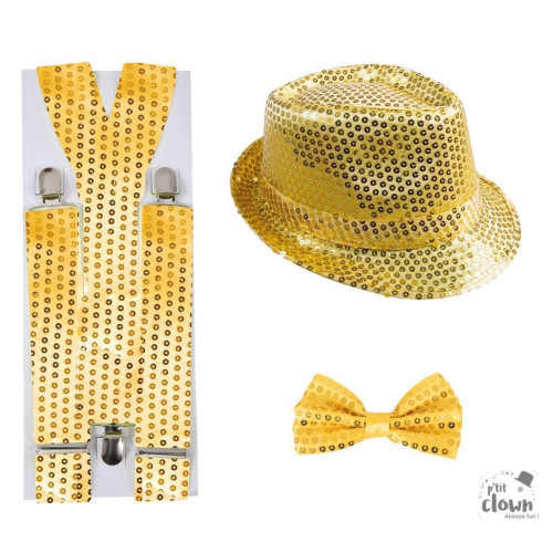 SET DISCO SEQUINS OR