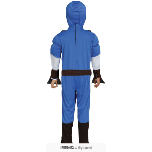 COSTUME CAPITAINE SUPER HEROS 5/6 ANS