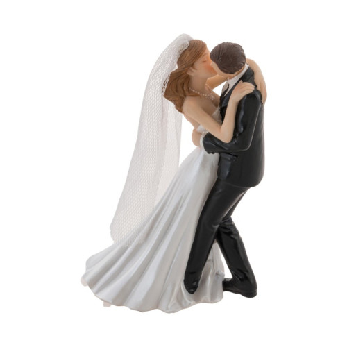 COUPLE MARIES RESINE BAISER
