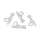 4 LETTRES METAL DIAMANT LOVE
