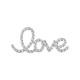 4 LETTRES METAL DIAMANT LOVE