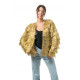 VESTE SCINTILLANTE FRANGES OR