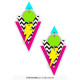 BOUCLES D'OREILLES 80'S
