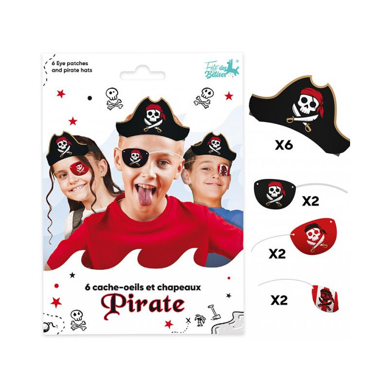 CACHES OEIL ET BANDEAUX PAPIER
