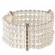 BRACELET PERLES AVEC STRASS