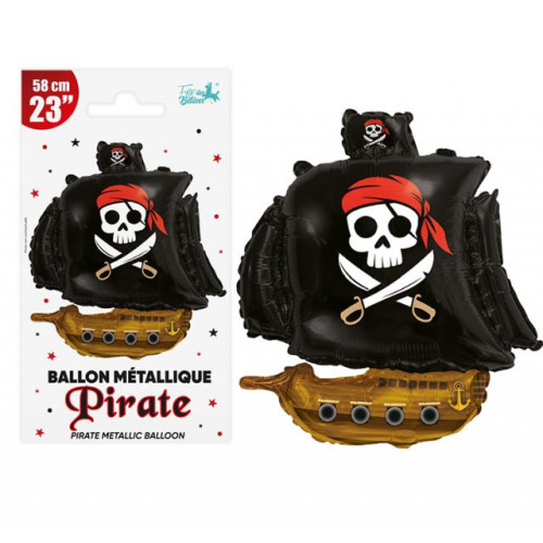 BALLON METALLIQUE PIRATE