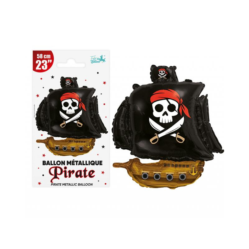 BALLON METALLIQUE PIRATE