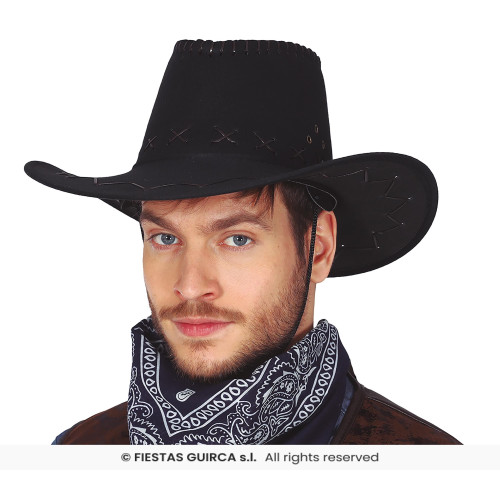 CHAPEAU COWBOY NOIR
