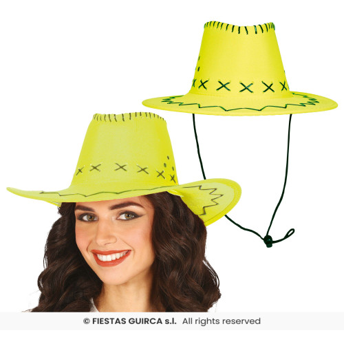 CHAPEAU COWBOY VERT