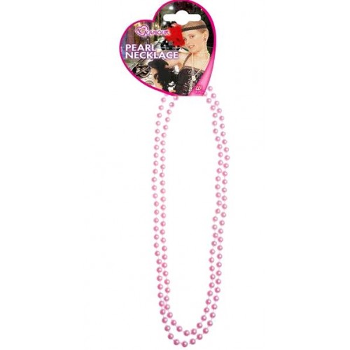 COLLIER PERLES ROSE