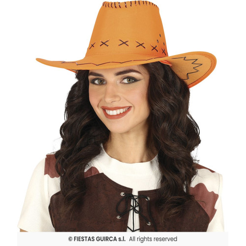 CHAPEAU COWBOY ORANGE