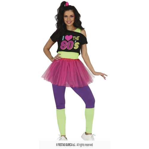 COSTUME FEMME ANNEE 80 S
