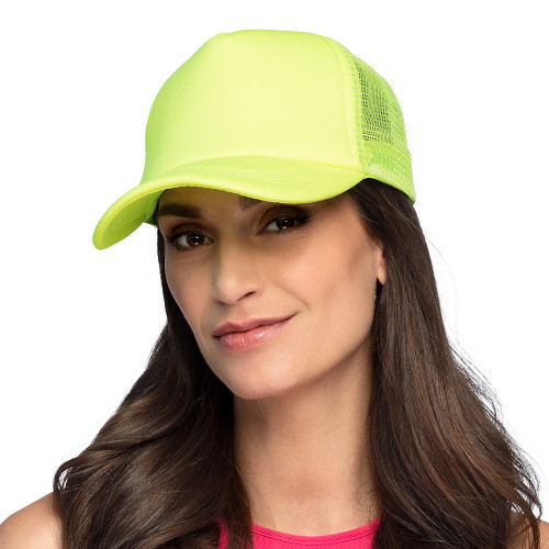 CASQUETTE FLUO UV JAUNE