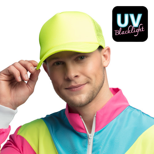 CASQUETTE FLUO UV JAUNE
