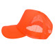 CASQUETTE FLUO UV ORANGE