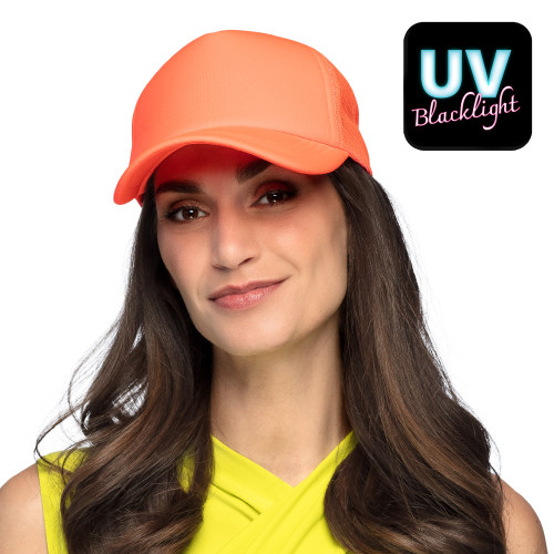 CASQUETTE FLUO UV ORANGE
