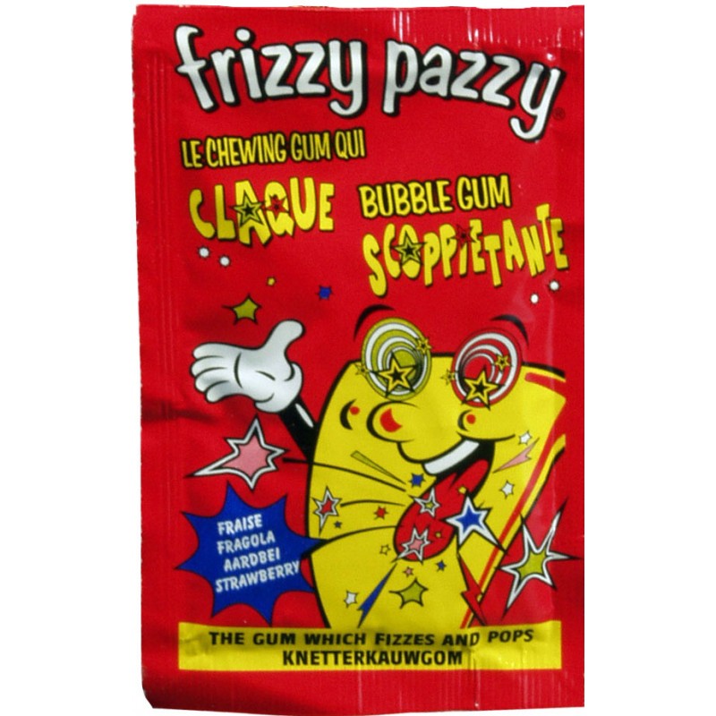 FRIZZY PAZZY FRAISE/COLA/GUM