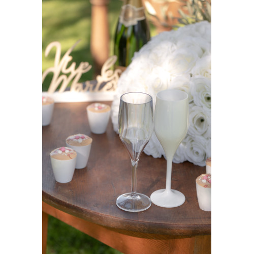 FLUTE TRANSPARENTE 15CL