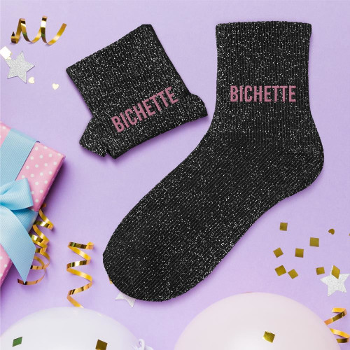 CHAUSSETTES PAILLETTES BICHETTE