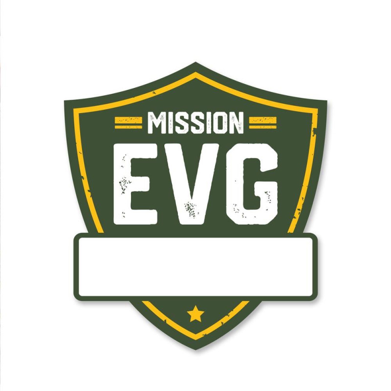 12 STICKERS MISSION EVG