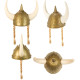 CASQUE POINTU VIKING AVEC TRESSES