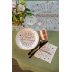 10 ASSIETTES ETINCELANT ROSE GOLD