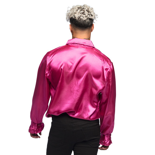 CHEMISE PARTIE ROSE (XL)