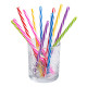 12 PAILLES PLASTIQUES RÉUTILISABLES