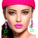 BOUCLES D'OREILLES ANNEES 80