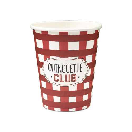 6 GOBELETS "GUINGUETTE CLUB"