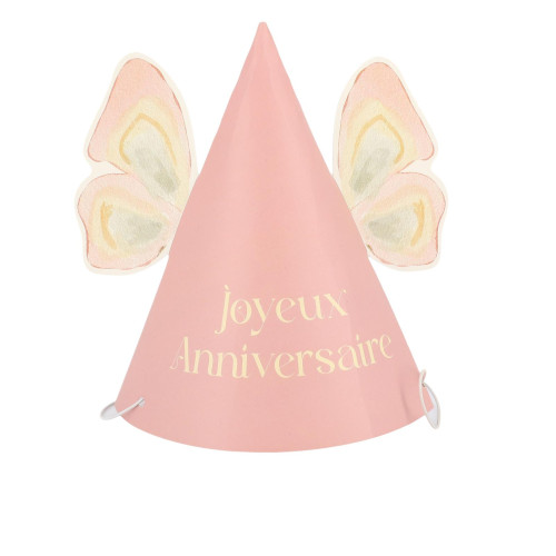 4 CHAPEAUX "JOYEUX ANNIVERSAIRE"